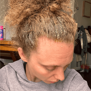Biodegradable Glitter Flaxseed Gel