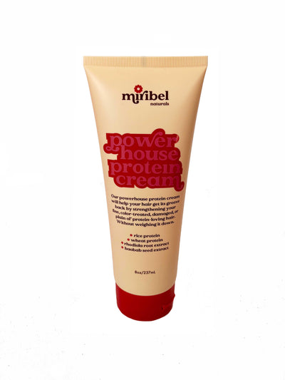 Front of Miribel Naturals Powerhouse Protein Cream Squeeze Tube